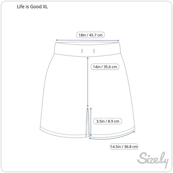 Life Is Good Womens XL Mint Green Sleep Polyester Rayon Shorts Shortie Pajamas - Picture 2 of 8